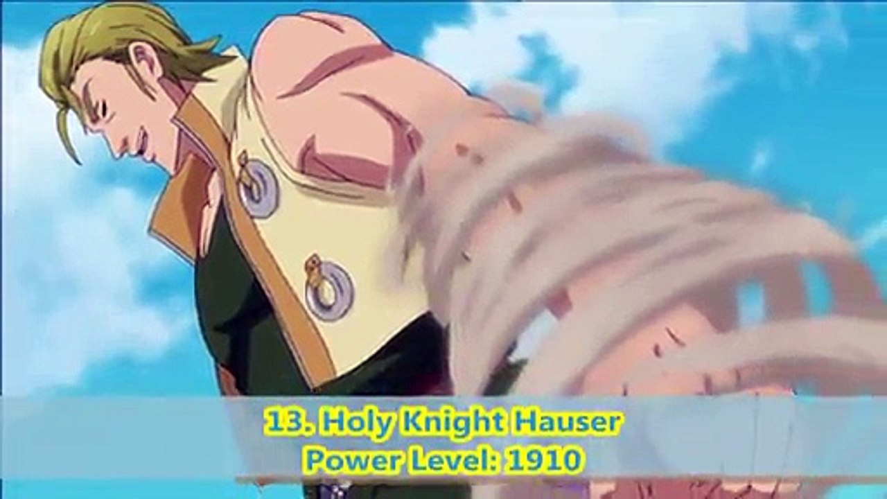 Top 15 Strongest Nanatsu no Taizai {Holy Knight Saga} Characters 七つの大罪