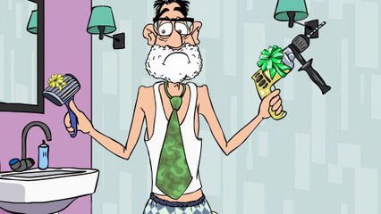 Мультипликационный рекламный ролик для ТВ "23 февраля в Alex hotels" (персонажная 2D анимация)
