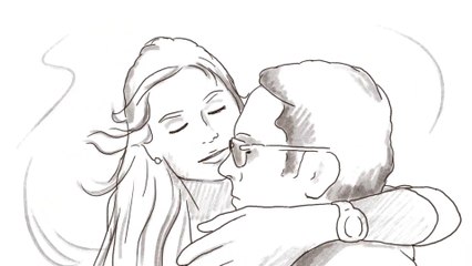 Анимация в стиле клипа A-ha "Take On Me" (Покадровая обрисовка по видео с доп. эффектами)