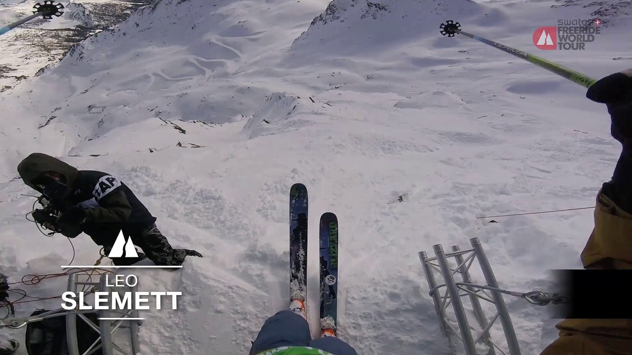 GoPro Run Léo Slemett (FRA) - Vallnord Arcalís - Swatch Freeride World Tour 2016