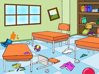 Orden en el salón de clases