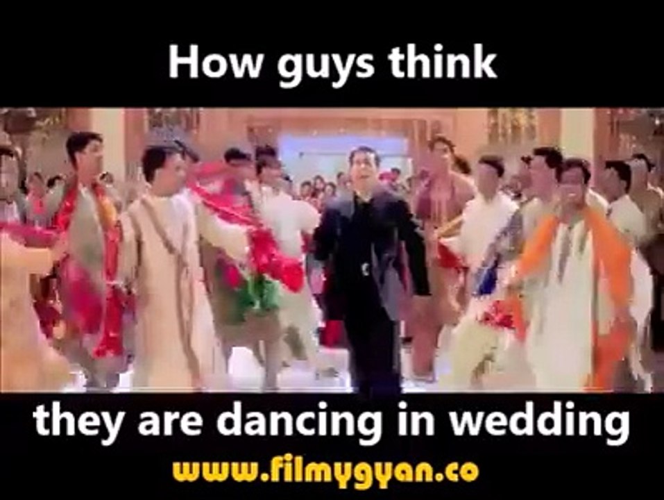 Boys expectations while dancing