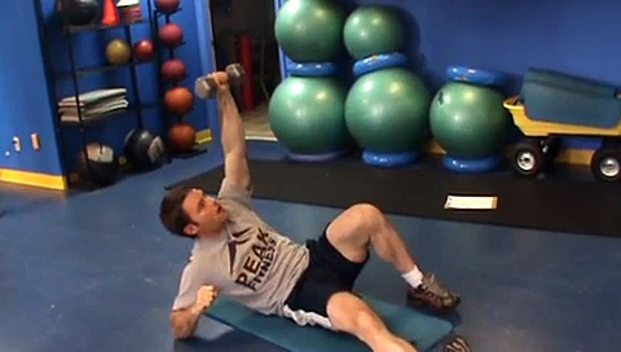 Advanced Core Training-  Lateral Core workout example