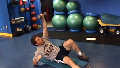 Advanced Core Training-  Lateral Core workout example