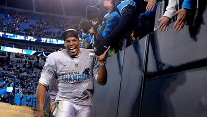 Panthers Fan Falls out of the Stands Trying to High Five Luke Kuechly After TD