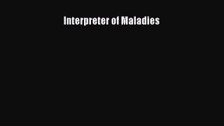 (PDF Download) Interpreter of Maladies Download