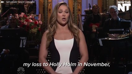 Pretty Much Everyone Thought Ronda Rousey On SNL Was Pretty Basic