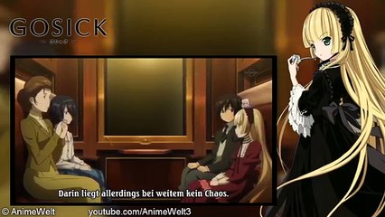 Gosick HD Folge 18 \"Der pechschwarze Zug befördert so manche Lügen\" German/Deutsch Sub