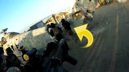 Guy Shoots Little Kid With Airsoft Rifle For Talking Shit