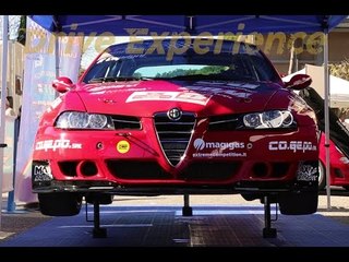 Alfa 156 Super 2000 at Italian Historic Cars - Davide Cironi drive experience