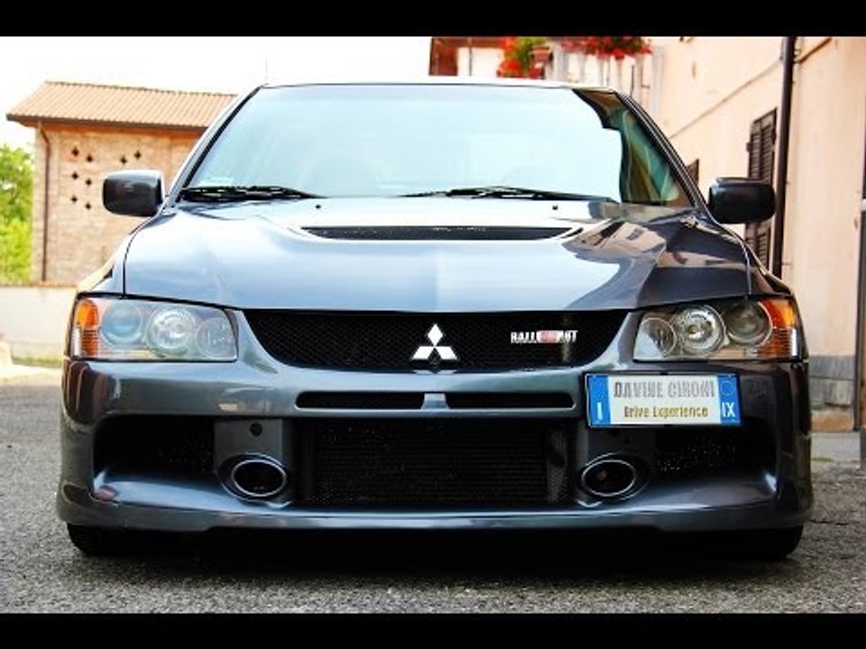 Mitsubishi Lancer EVO IX MR (teaser) - Davide Cironi drive experience