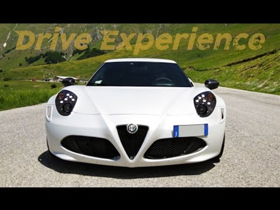 Pure sound Alfa Romeo 4C - Davide Cironi drive...