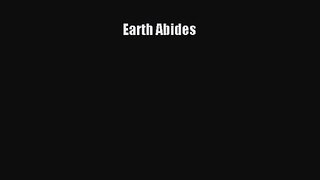 (PDF Download) Earth Abides PDF