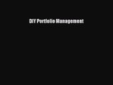 [PDF Download] DIY Portfolio Management [Read] Online