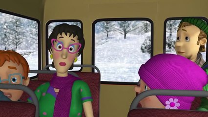 Fireman Sam: Trevors Bus Slides Off the Road