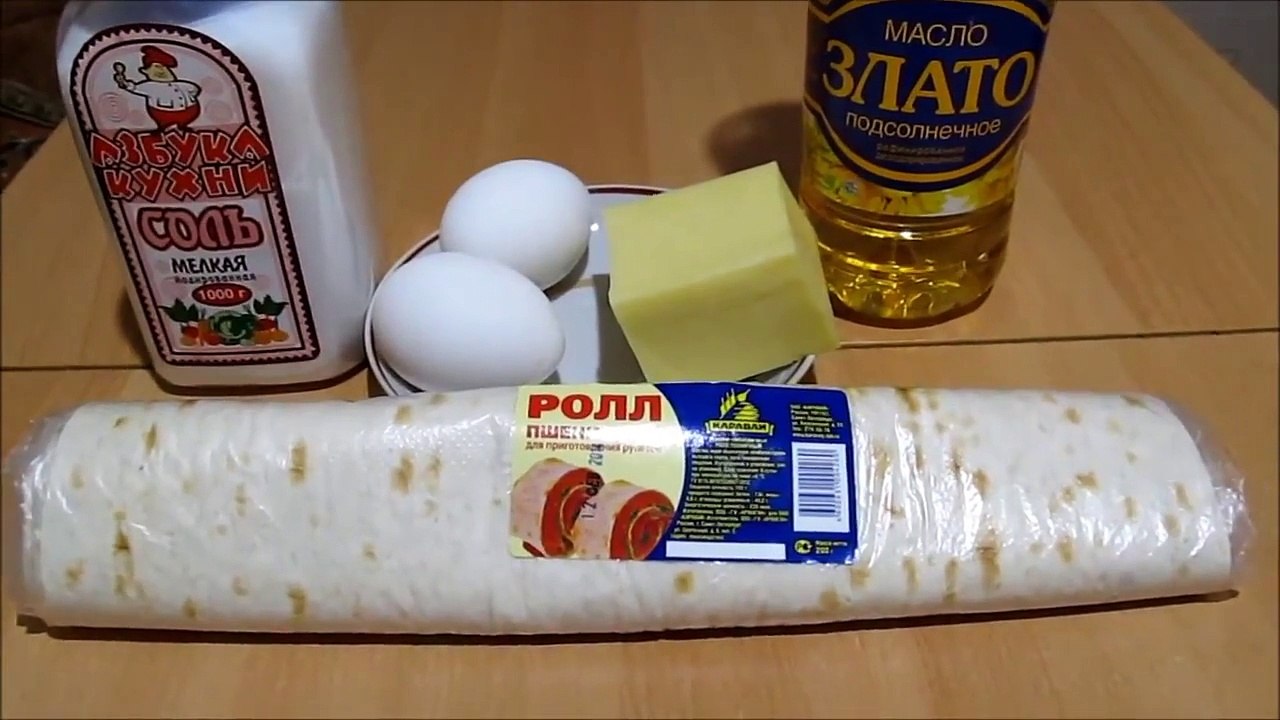 ЛАВАШ С СЫРОМ В ЯЙЦЕ - БЫСТРЫЙ ЗАВТРАК
