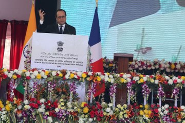 Discours lors de l'inauguration du Siège de l’Alliance Solaire Internationale