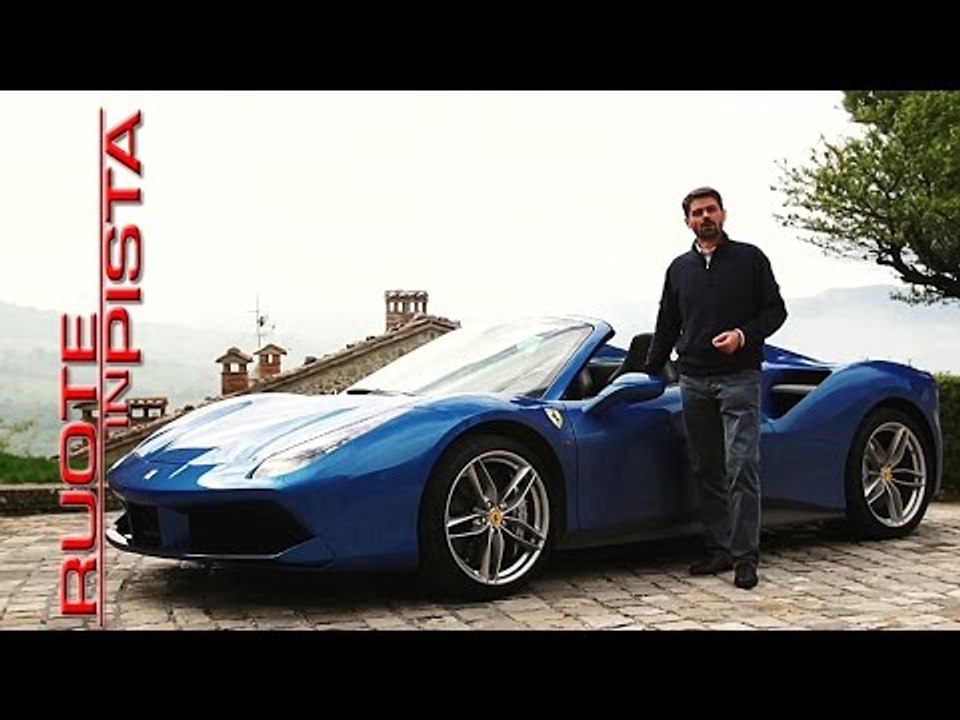 Ferrari 488 Spider Test Drive | Alfonso Rizzo prova | Esclusiva Ruote in Pista