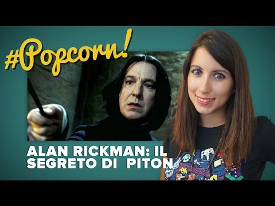 ALAN RICKMAN: Il segreto di Piton | #Popcorn