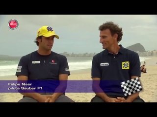 Un incontro speciale Felipe Nasr ed Emanuel Rego | News F1 del 12-12-2015
