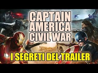 CAPTAIN AMERICA: CIVIL WAR - Tutti i segreti del TRAILER | #HitManiaTrailer