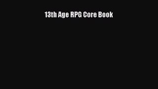 (PDF Download) 13th Age RPG Core Book Download