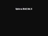 (PDF Download) Spice & Wolf Vol. 6 PDF