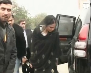 Veena Malik in Bacha Khan University - 25th jan 2016