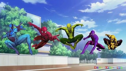 Spiderman Finger Family Song | Popular Nursery Rhymes for Children | Finger Family Spider Man