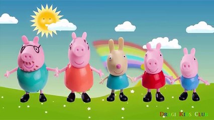 Peppa Pig Toy Finger Family Song | Nursery Rhyme for Children | Finger Family Peppa Pig Toy