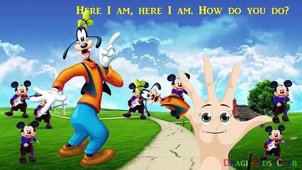Mickey Mouse Finger Family Song | Kids Songs | Nursery Rhymes for Children | Mickey Mouse Family