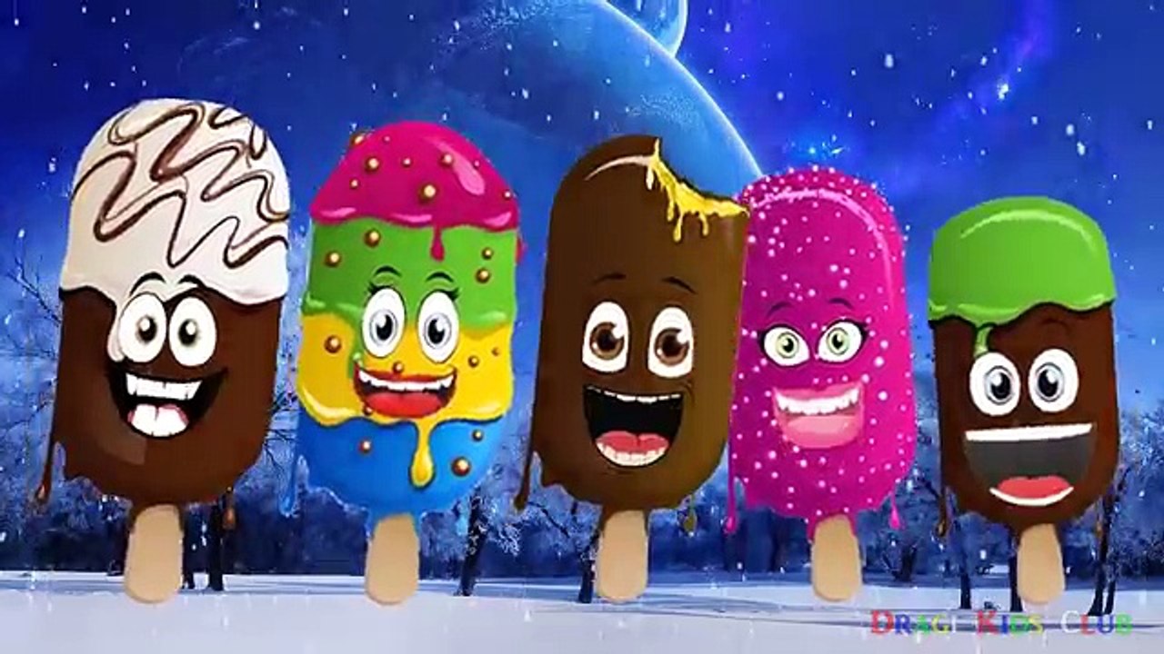 Finger Family Ice Cream | Finger Family Song for Children | Nursery Rhymes 3D Animation for Kids