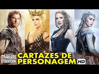 O Caçador e a Rainha de Gelo - cartazes de personagem (2016) HD
