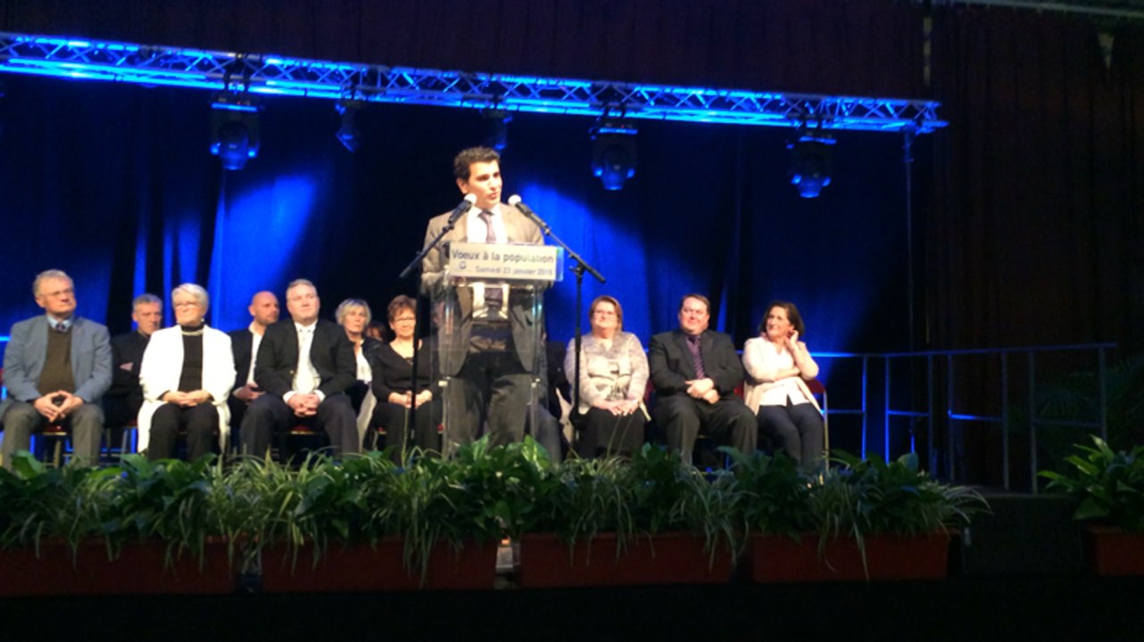 Tristan  Duval présente ses vœux