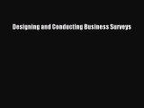 [PDF Download] Designing and Conducting Business Surveys [PDF] Online