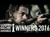 73rd Golden Globe Awards Winners - Leonardo DiCaprio, Jennifer Lawrence [HD]