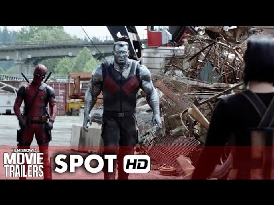 DEADPOOL TV Spot 'Colossus throwing that tire, tho!!! - Ryan Reynolds Marvel Movie [HD]