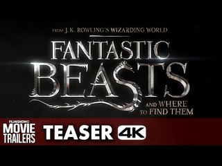 Fantastic Beasts and Where to Find Them Trailer Tease - Eddie Redmayne [4K] Ultra HD
