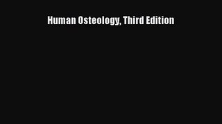 [PDF Download] Human Osteology Third Edition [Download] Online