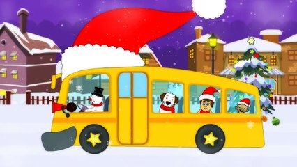 Wheels On The Bus | Christmas Special | Jingle Bells | Nursery Rhymes For Toddlers and Bab