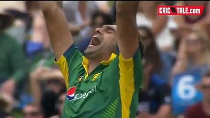 New Zealand fall of wickets against Pakistan, 1st ODI
