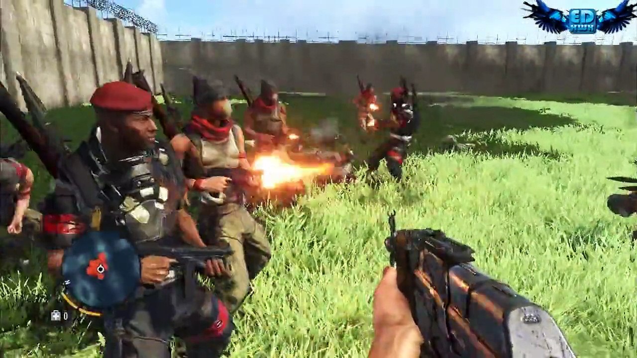 Far Cry 3 100 Panthers VS 100 Pirates  Massive Scale Battles