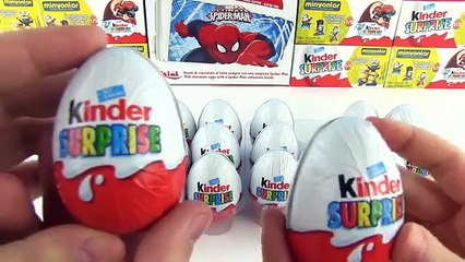 20 Kinder Sürpriz Yumurta Açımı Minyonlar Challenge (Trend Videolar)