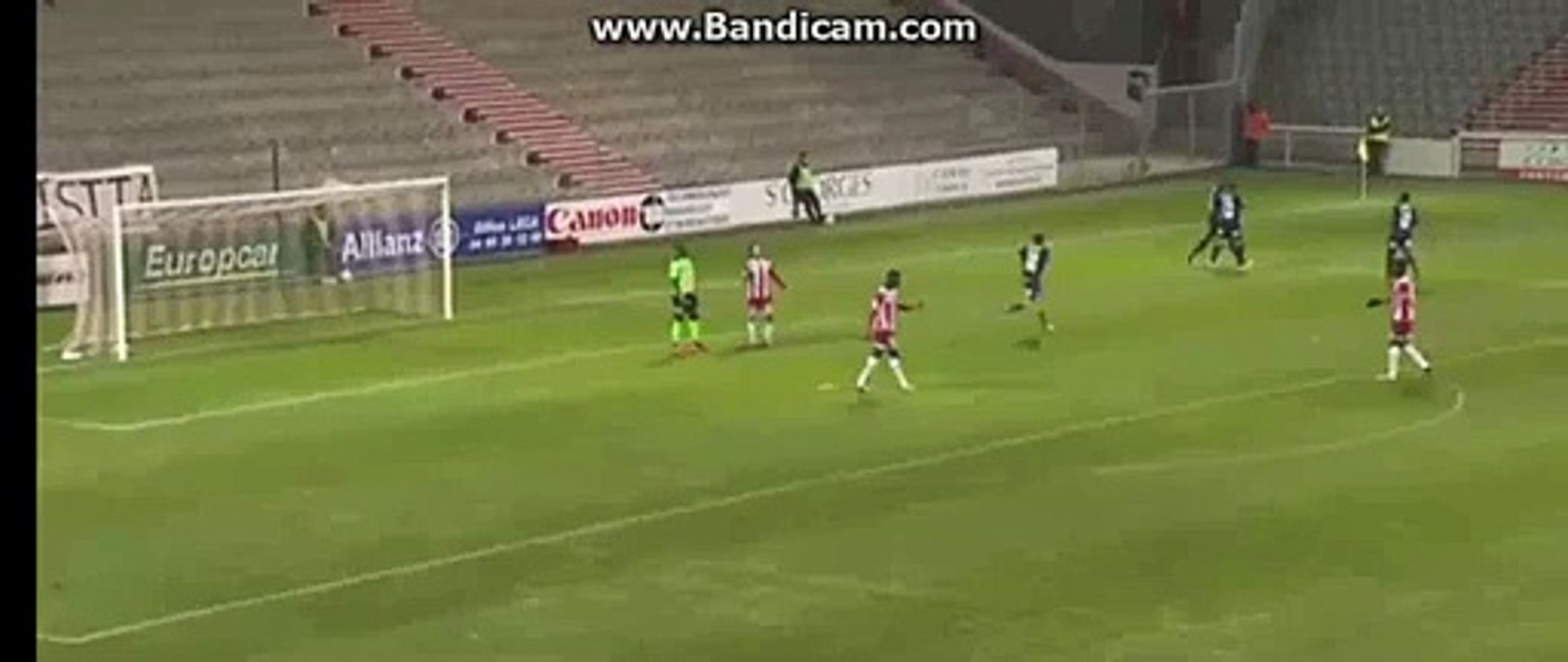 Kévin Koubemba Goal - Ajaccio 0-1 Brest - 25.01.2016 HD