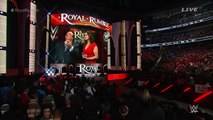 Stephanie McMahon and Paul Heyman Backstage Segment