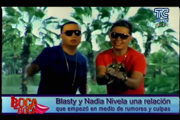 Después de varios años de relación Blasty y Nadia Nivela habrían terminado su relación