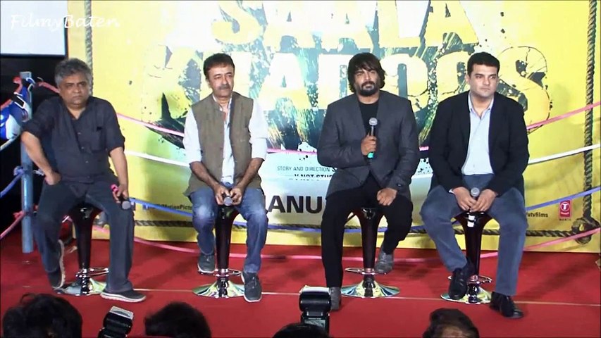 UNCUT trailer launch of SAALA KHADOOS movie _ R. Madhavan _ PART 1