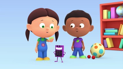 Развивающий мультик Считаем с Полой. Жонглер. Цифры для детей