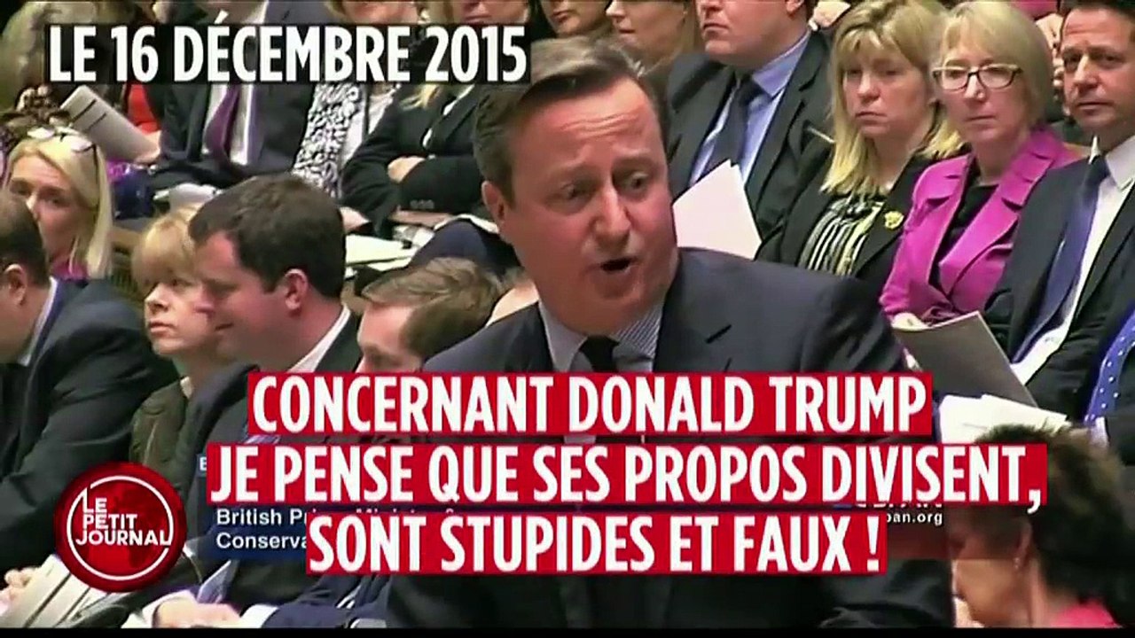 Donald Trump devient la risée du Parlement britannique !