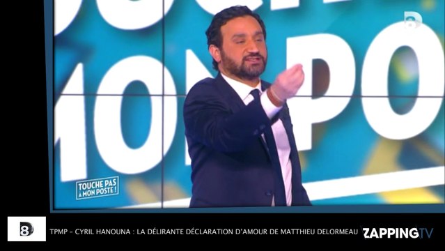 TPMP – Cyril Hanouna : la délirante déclaration d’amour de Matthieu Delormeau ! (Vidéo)